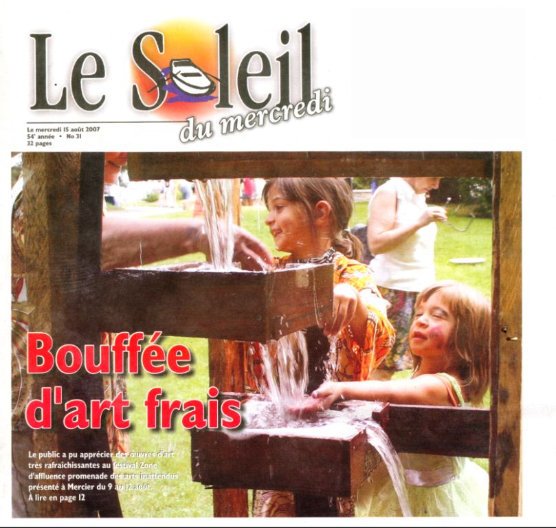 Le Soleil 15 aout 2007 page1comp